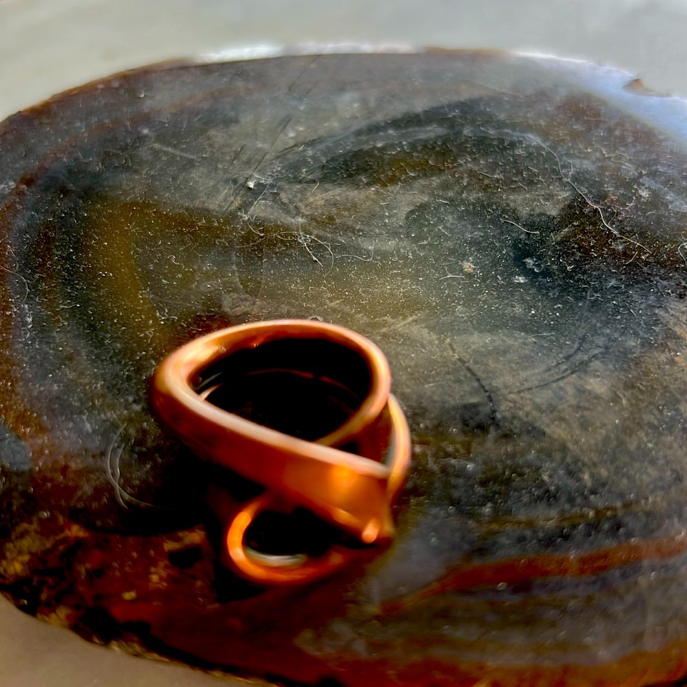 SOLD Rare find Boho copper ring